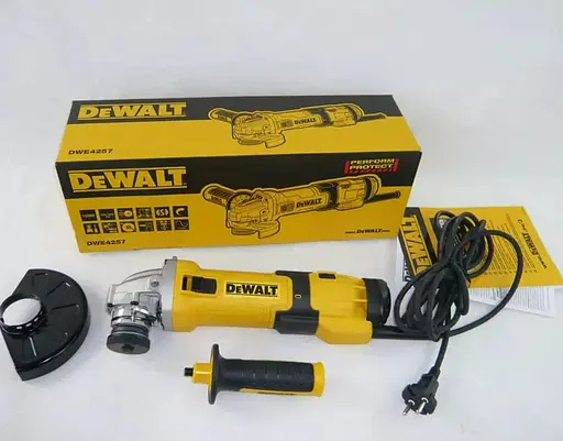 Шліфмашина кутова - болгарка мережева DeWalt DWE4257 - фото 7