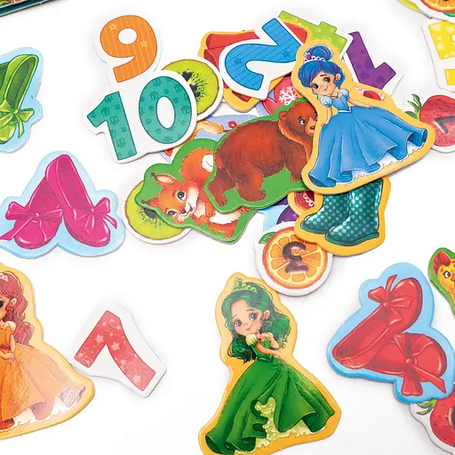 Розвиваюча гра Vladi Toys з липучками. Бізі бук. Для дівчат (VT1310-09) - фото 5