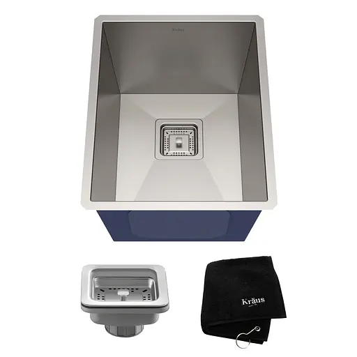 Кухонна мийка Kraus Pax KHU15, Нержавіюча сталь - фото 1