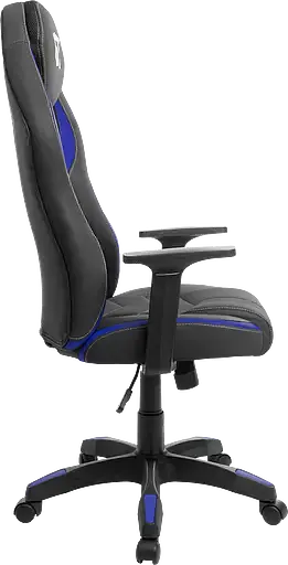 Геймерское кресло GT Racer черное с синим (X-2589 Black/Blue) - фото 5