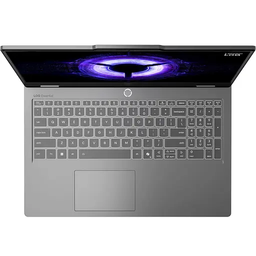 Ноутбук Lenovo 15 LOQ Essential 15IRX11 IPS FHD 144Hz/Intel Core i5-13450HX/16GB/512SSD/RTX 5060/DOS/Luna Grey (83SC002PRA) - фото 4