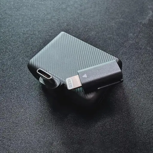 Адаптер-перехідник для мікрофона DJI Mic 1 Lightning, Чорний (CP.RN.00000333.01) - фото 6