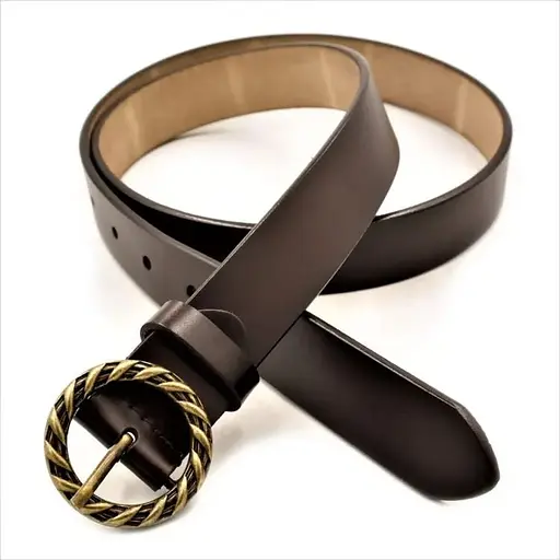 Ремінь шкіряний Weatro жіночий 105-115х3 см acs0013311 - фото 1