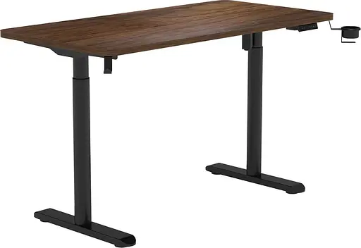 Геймерский стол Sihoo D05 Walnut Black (D05-104/D05-107) - фото 1