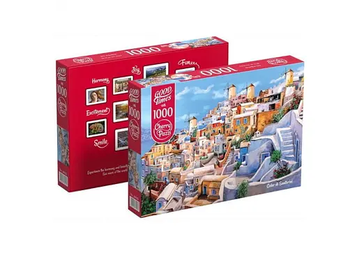 Пазл CherryPazzi Краски Санторини Греция 1000 эл. (30035) - фото 3