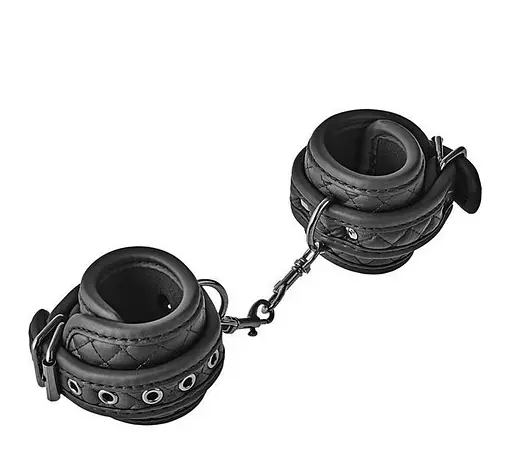 Наручники Dreamtoys Blaze Luxury Fetish Handcuffs чорний - фото 2