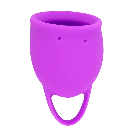Менструальна чаша Lola Games Natural Wellness Tulip Small 15 мл фіолетова