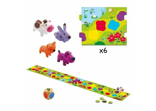 Настольная игра Djeco Маленькая дорожка (Little Circuit) (DJ08550) - фото 2