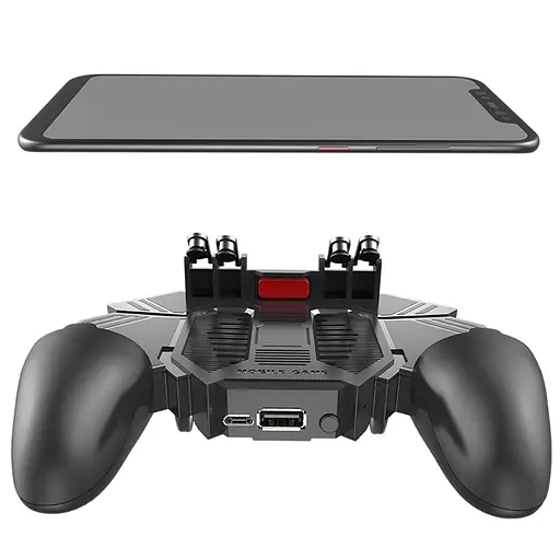 Джойстик для телефону з охолодженням Memo AK77 4000mAh ігровий контролер тригер Black (18536) - фото 6