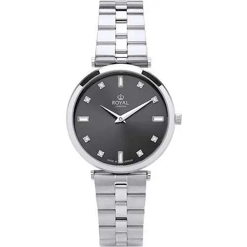 Круглые женские наручные часы Royal London 21477-06 кварцевые
