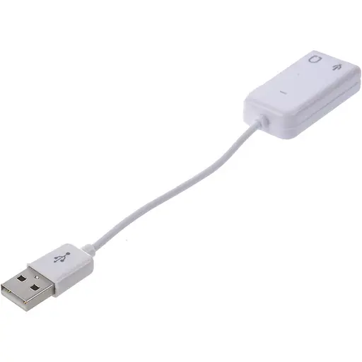Звукова карта 7.1 USB QTS-005A White (16162) - фото 1