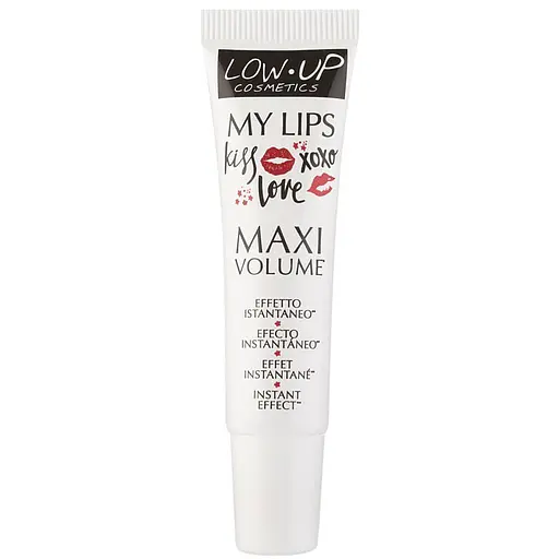 Блиск-бальзам для об'єму губ Low Up My Lips Maxi Volume прозорий 10 мл