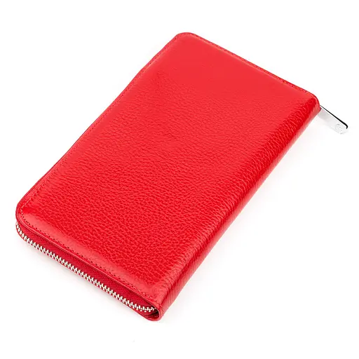 Женский кожаный кошелек-клатч KARYA 20х11 см acs0015273 - фото 2