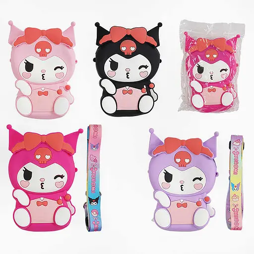 Сумочка Kuromi, ремінець, C68967 (В асортименті) - фото 4