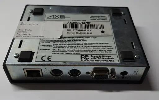 Тонкий клієнт Axel AX3000 M70F Б/У - фото 2