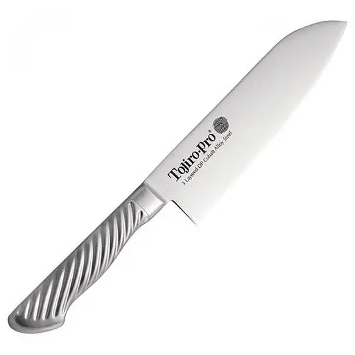 Нож санток Tojiro PRO DP 3Layered by VG10 Santoku (F-895)