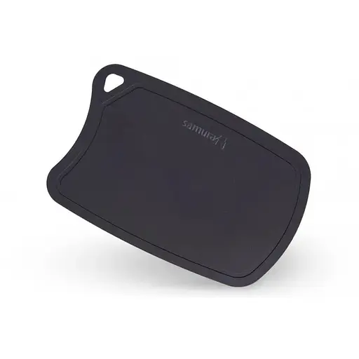 Дошка обробна термопластикова з антибактеріальним покриттям, Samura "Fusion", чорна (SF-02B)