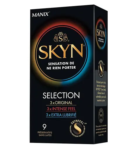 Набор презервативов Skyn Selection безлатексных 9 шт.