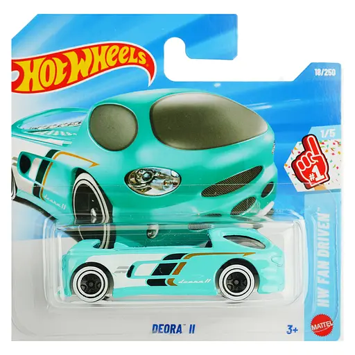 Базовая машинка Hot Wheels HW Fan Driven Deora II бирюзовая (5785) JJH93-N521