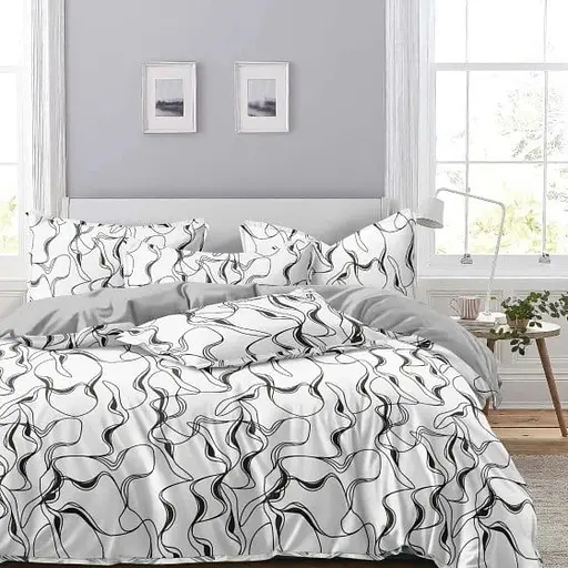 Комплект постільної білизни Viluta євро ранфорс 24290 100% бавовна - фото 1