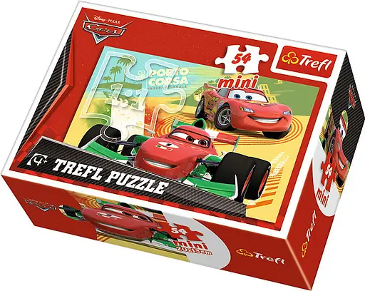 Набір Пазли - (54 елм. Міні) - "Порт Корса" / Дісней Тачки 2 - фото 1