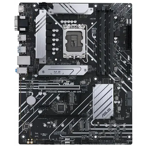 Материнская плата ASUS PRIME B660-PLUS D4 (PRIME B660-PLUS D4) (Socket 1700, Intel B660, ATX) - фото 1
