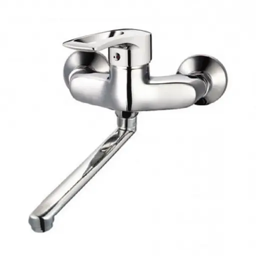 Змішувач настінний для кухні Wezer NST12-181 хром - фото 2