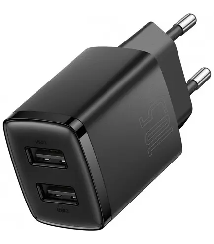 Зарядний пристрій Baseus Compact Quick Charger 2U 10.5W (CCXJ010201) - фото 3