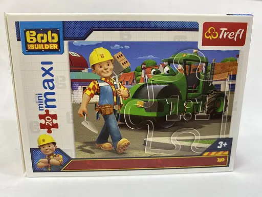 Набор Пазлы - (Мини - Макси) - "Каток" / Строитель БОБ / (56002) - фото 1