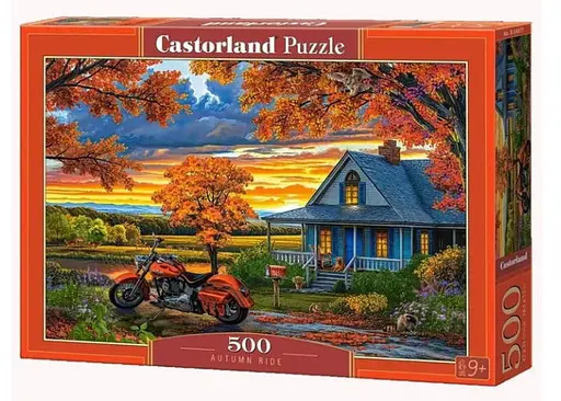Пазл Castorland puzzle Осіння поїздка, 500 ел. (B-54077)
