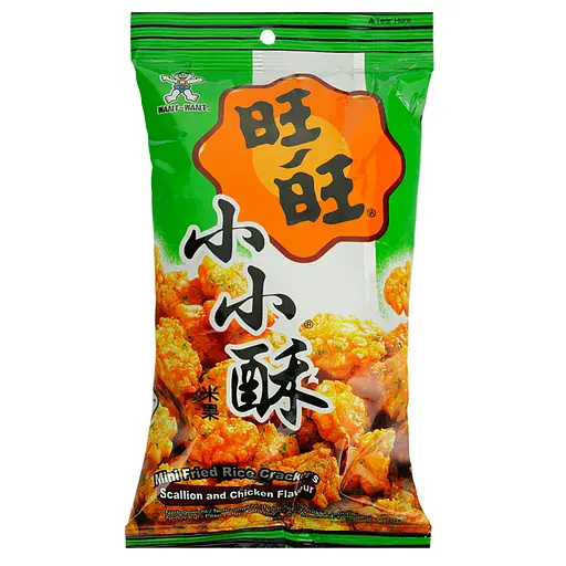 Крекер рисовий Want Want з куркою міні 60 г