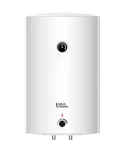 Водонагреватель электрический Aquatronic, 1500 Вт, мокрый ТЭН, 30 л универсальный, цилиндрический, белый (Round W303815 B4) - фото 1