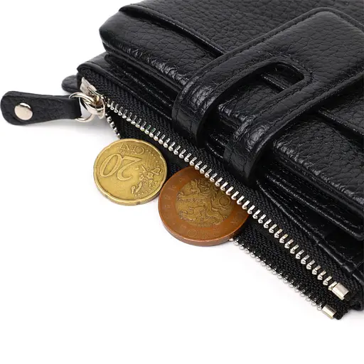 Кожаный женский кошелек Tony Bellucci 12х9.5х2 см acs0027005 - фото 4