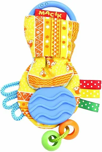 Забавка-прорізувач "Вушка жовті" МС 030601-03