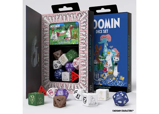 Набір кубиків Moomin Dice Set , 9 шт. (SMOM99) - фото 2