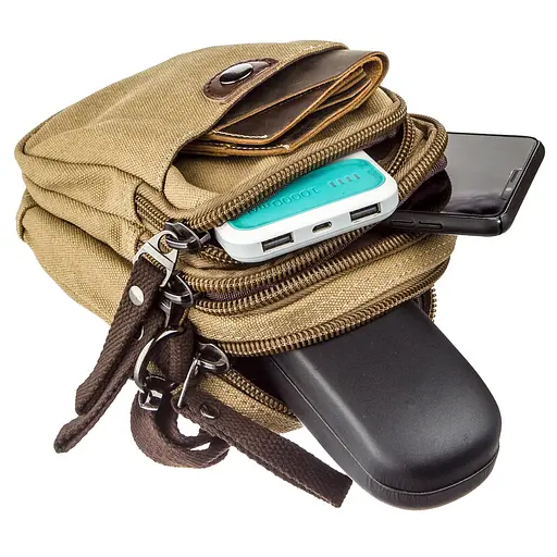 Чоловіча барсетка Vintage 17х13х6 см acs0016109 - фото 3