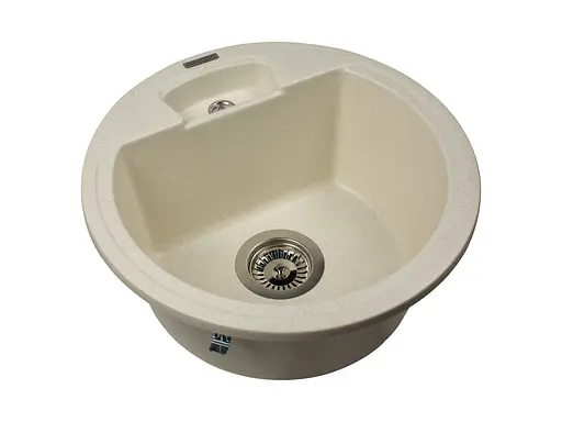 Кухонная мойка гранитная Miraggio Valencia jasmine 442x442x202 00211103, Береза - фото 2