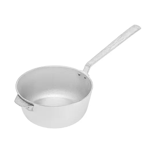 Алюминиевый сотейник с литыми ручками, рифленым дном и крышкой 2.5 л, Полімет 81425 - фото 4