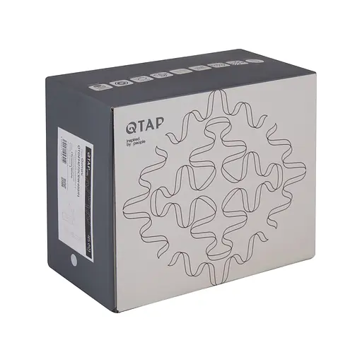 Змішувач з гігієнічною лійкою Qtap Gemini QTGEM272BLM45690 Black matt, Чорний матовий - фото 8