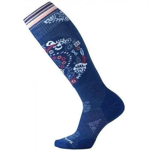 Шкарпетки Smart Wool Wm's PhD Ski Light Elite Pattern Dark Blue S (1033-SW 01369.491-S)