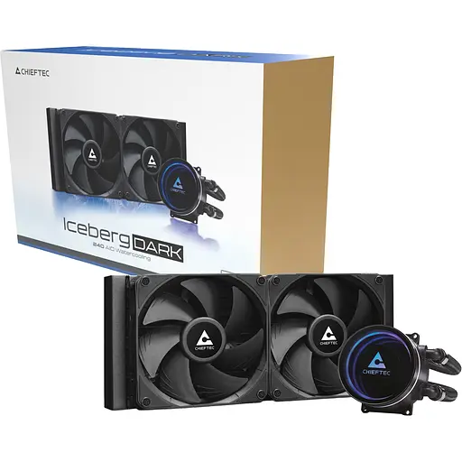 Система водяного охолодження Chieftec Iceberg 240 Dark (CLC-240-BLK) [143801] - фото 7