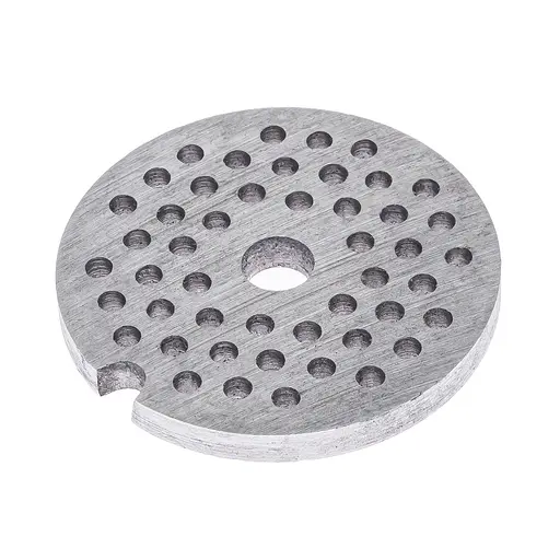 Решетка в ручную мясорубку мелкая (d наружн.=53 мм, d вн.=8 мм, отв=3.5 мм), Господар 83614 - фото 1