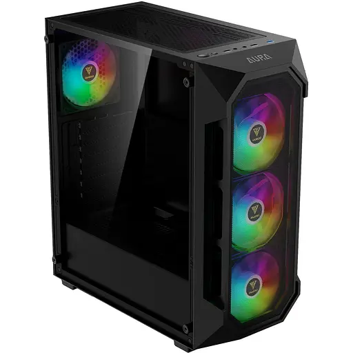Корпус GAMDIAS AURA GC1 ELITE ARGB Black (4711514500592) - фото 2