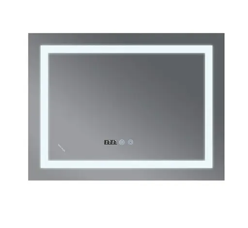 Дзеркало Mixxus Warm MR02-100x70 (годинник, LED-підсвічування, антизапотівання) (MI6002) - фото 2