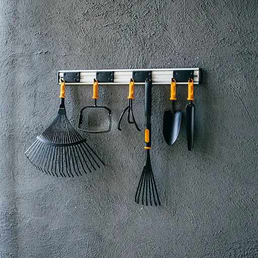 Кронштейн для садовых инструментов Fiskars OneClick 65 см. (1082705 - фото 2