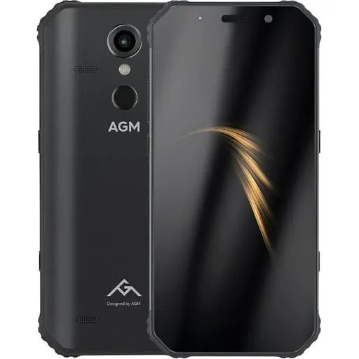 Смартфон AGM A9 4/64Gb black Global