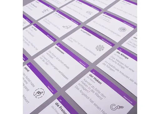 Настольная игра English Student Карточки для изучения немецкого языка English Student Высокий уровень C1-C2 (укр.) (591225945) - фото 4