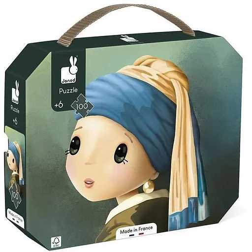 Пазл Janod по мотивам Вермейера 100 элементов (J02551) - фото 4