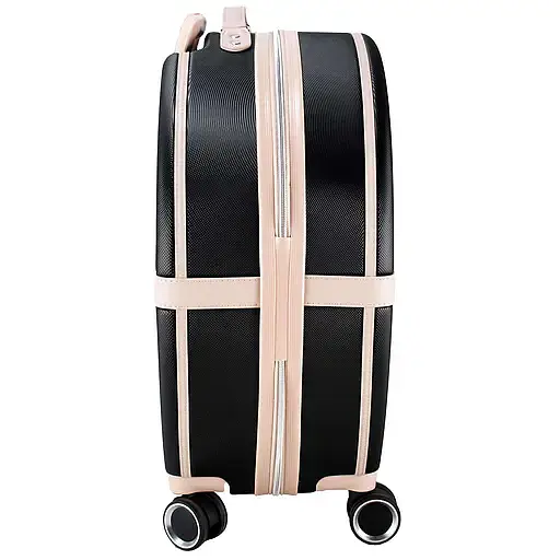 Валіза Semi Line 24" M Black/Pink Cream (T5671-3) - фото 5