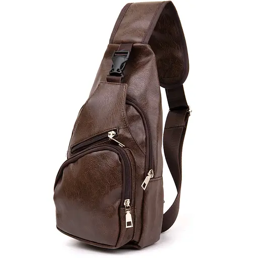 Чоловіча сумка для бананового пояса Vintage 16,2х33х12 см sum0014899 - фото 1